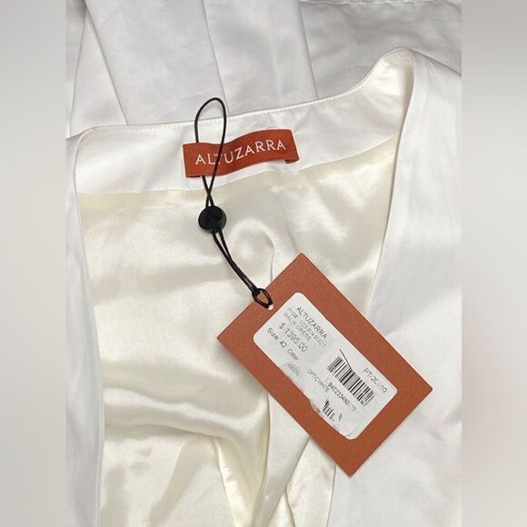 ALTUZARRA Malik Plunging D-Ring Mini Dress size 42/us size 10 - Picture 13 of 13